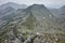 Amazing view to Momin Dvor peak from Dzhangal Peak, Pirin mountain