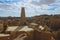 Amazing View to the Sandstone Walls and Ancient Fortress of an Old Shali Mountain village in Siwa Oasis