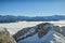 Amazing views on Swiss Alps during inversion weather as seen from top ot Mount Pilatus