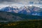 Amazing vista from Kootenay Valley Viewpoint, Kootenay National Park, British Columbia, Canada