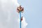 The amazing Voladores ceremony outside the ruins of El Tajin in Veracruz, Mexico