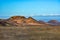 Amazing volcanic landscape of Lanzarote island, Timanfaya national park