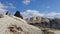 Amazing volcanic rocks of Cappadocia landscape