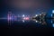 Amazing water reflecting image of  Chongqing City Skyline