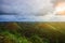 Amazingly shaped Chocolate hills on Bohol island, Philippines