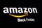 Amazon Black Friday logo on the screen