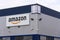 Amazon electronic commerce company logo on logistics building on March 12, 2017 in Dobroviz, Czech republic