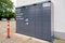 Amazon Locker Pick-up station with lockers for parcels from the mail-order company Amazon in Magdeburg