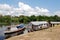 Amazon rainforest: Expedition by boat along the Amazon River near Manaus, Brazil South America