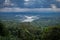 Amazonian viewpoint called Indichuris, lanscape located in Ecuador.