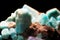 amazonite mineral isolated