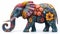 Amazons Harmony: Majestic Elephant in the Wild AI Generated