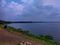 Ambazari lake Nagpur Maharashtra India, beautiful Lakeview dramatic landscape