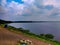 Ambazari lake Nagpur Maharashtra India, beautiful Lakeview dramatic landscape