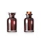 Amber Glass Bottle Flask For Natural Cosmetics