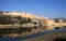 Amber For in Jaipur reflected in the lake - India