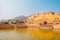 Amber Palace historic architecture in Jaipur, India