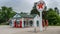 Ambler-Becker Texaco Service Station on historic Route 66, Dwight, Illinois