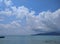 Ambon - Moluccas: the reflection of the sky on the sea in the Moluccas traditional village