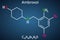 Ambroxol mucoactive drug molecule. It is aromatic amine, secretolytic and secretomotoric agent used in the treatment of