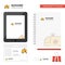 Ambulance Business Logo, Tab App, Diary PVC Employee Card and USB Brand Stationary Package Design Vector Template