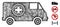 Ambulance Car Web Vector Mesh Illustration
