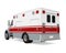 Ambulance Emergency Fire Truck Isolated