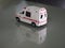 Ambulance Emergency Model white color car on mirror table reflection