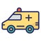 Ambulance  Isolated Isolated Vector Icon easily editable easily editable