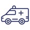 Ambulance  Isolated Isolated Vector Icon easily editable easily editable