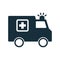 Ambulance medical van icon
