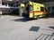 ambulance open doors in greek hospital