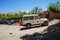 An ambulance is standing outside in the alpine village of Chami 3460m, waiting for a call to the patient.