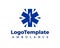 Ambulance symbol vector logo template