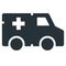 Ambulance Vector Line Icon 32x32 Pixel Perfect. Editable 2 Pixel