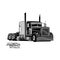America big truck illustration vector