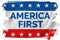 America First USA Patriotic Banner