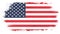 America / United States background pattern template - Abstract brushstroke paint brush splash in the colors of american flag,