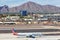 American Airlines Airbus A321 airplane Phoenix airport