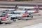 American Airlines Airbus airplanes Phoenix Airport in Arizona