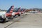 American Airlines five tails at Sky Harbor