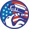American Bald eagle Security Camera