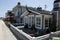 American beach houses on Balboa Island, Orange County - California