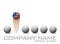 American Bouncing Ball Company Logo