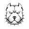 American bully emblem.