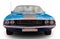 American classical muscle car Dodge Challenger 1970. Front view. White background