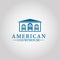 American court supreme house vector logo design