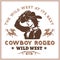 American cowboy rodeo poster