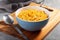 American creamy macaroni and cheese pasta