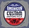 American custom - Chopper Motorcycle badge